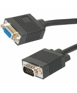 Neomounts MXT101HQ-35 VGA-kaabel 10 m VGA (D-Sub) Must