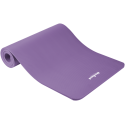 Gymnastics mat for yoga, pilates, fitness, 183x61 cm, thickness 1.5 cm, NBR material, purple, REBEL ACTIVE Gymnastics mat for yoga, pilates, fitness, 183x61 cm, thickness 1.5 cm, NBR material, purple, REBEL ACTIVE