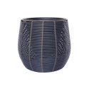 Горшок для цветов WICKER D45x40см, пластиковая оплетка, цвет: темно-серый Горшок для цветов WICKER D45x40см, пластиковая оплетка, цвет: темно-серый