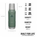 Stanley termos THE ARTISAN 1 l - HAMMERTONE GREEN Stanley termos THE ARTISAN 1 l - HAMMERTONE GREEN