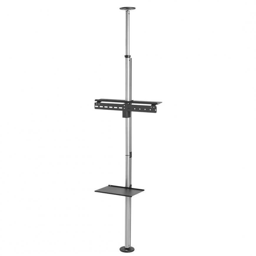 Telescopic TV holder, ceiling and floor with shelf Maclean MC-791N 37 "-70", max. 30 kg – 3