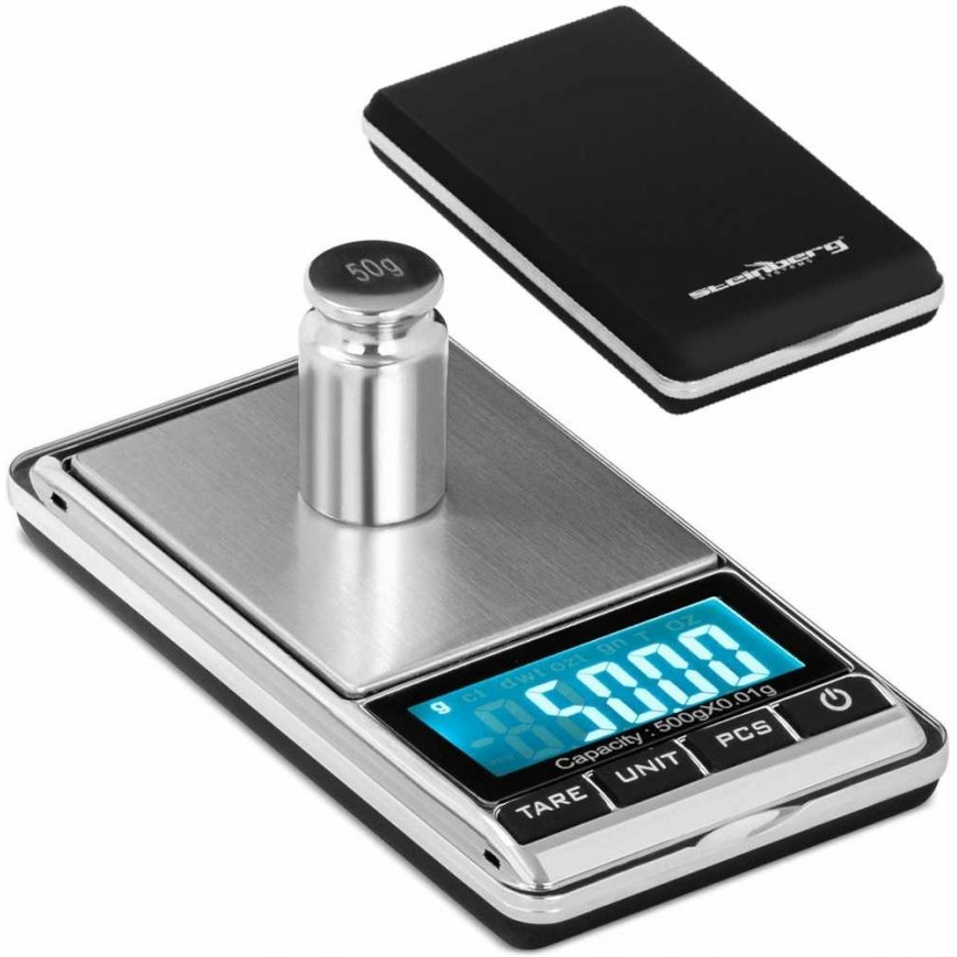 Kitchen Scale Steinberg Systems Precision Jewelry Scale Pocket Counter LCD 500g / 0.01g