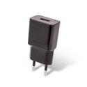 Setty charger 1x USB 1A black Setty charger 1x USB 1A black
