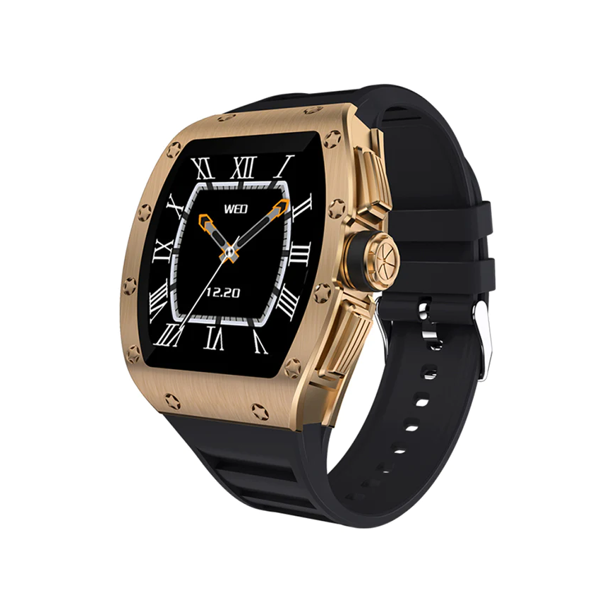 Kumi GT1 smartwatch gold
