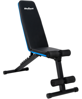 Reinforced incline training bench with leg lock, REBEL ACTIVE