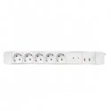 LogiLink LPS402 удлинитель 1,5 m 5 розетка(и) Для помещений Белый