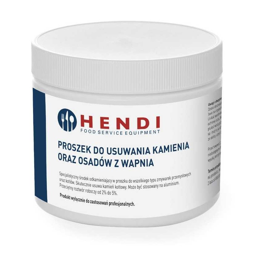 Hendi Lime scale removal powder for removing aluminum scale and calcium scale 0.5 kg