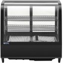 Refrigerator Royal Catering Refrigerator showcase, glass, 3 levels, 100 l - black Refrigerator Royal Catering Refrigerator showcase, glass, 3 levels, 100 l - black
