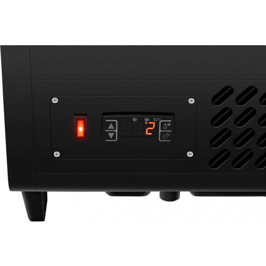 Refrigerator Royal Catering Refrigerator showcase, glass, 3 levels, 100 l - black – 3