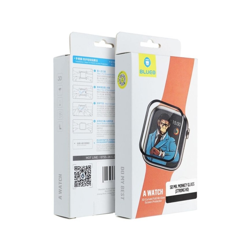 Mr. Monkey 5D Glass Premium 9H screen protector Apple Watch 40MM – 2