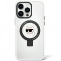Karl Lagerfeld Ring Stand Karl Head MagSafe Back Case for Apple iPhone 15 Pro Karl Lagerfeld Ring Stand Karl Head MagSafe Back Case for Apple iPhone 15 Pro
