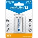 Everactive EVHRL22-250 buitinė baterija Įkraunama baterija 9V Nikelio-metalo hidridas (NiMH) Everactive EVHRL22-250 buitinė baterija Įkraunama baterija 9V Nikelio-metalo hidridas (NiMH)