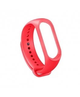 Beline pasek Mi Band 3|4 czerwony|red