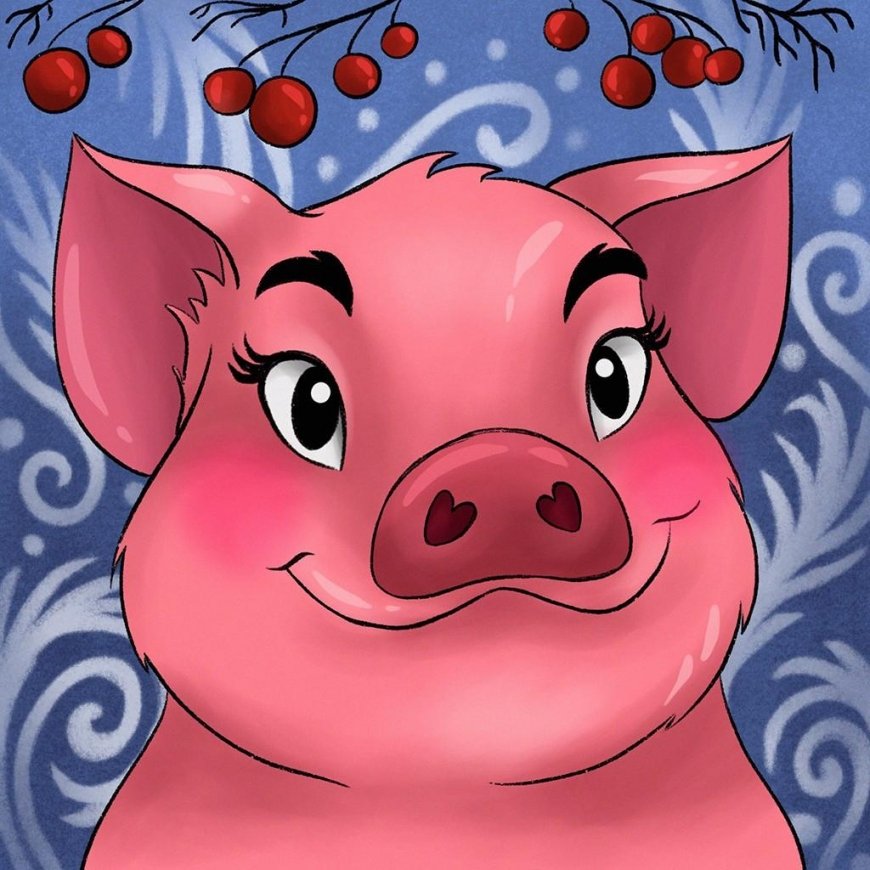 Beldizart SALE (discontinued) Little Piggy 20*20
