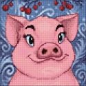Beldizart SALE (discontinued) Little Piggy 20*20 cm WD2297 Beldizart SALE (discontinued) Little Piggy 20*20 cm WD2297