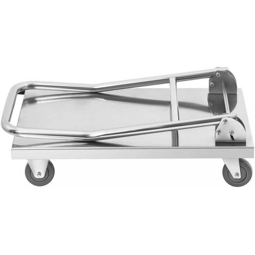 Royal Catering Platform warehouse transport trolley with folding handle up to 400 kg RCFT-1.1 – 3