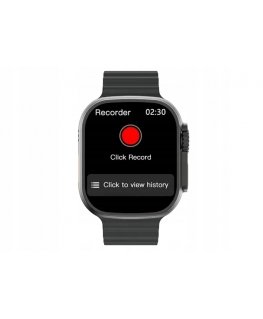 Kiano Watch Solid black