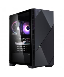 Zalman Z3 Iceberg Black Midi Tower Musta