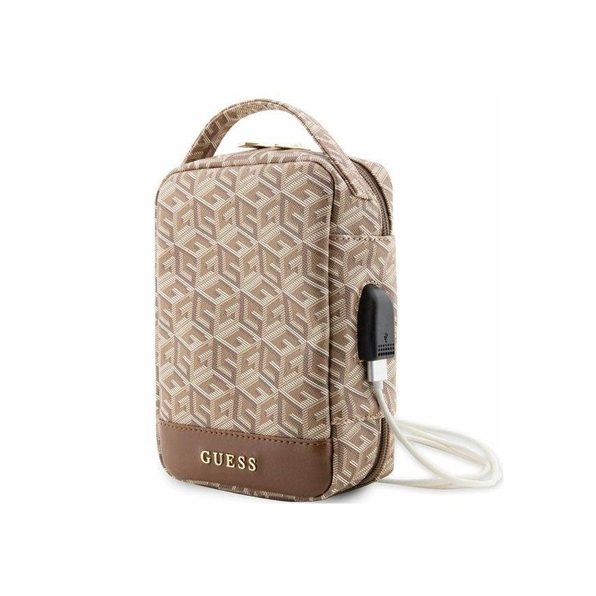 Guess Torba GUHBHGCFSEW Organizer brązowy|brown GCube