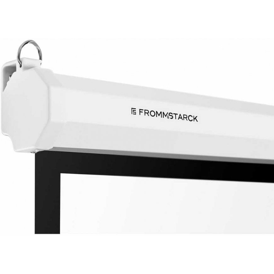 Frommstarck Projektoriaus ekranas pusiau automatinis sieninis lubos matinis baltas 150'' 340x210 cm 16:9 – 3