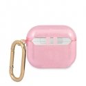 Guess GUA3UCG4GP AirPods 3 cover różowy|pink Glitter Collection Guess GUA3UCG4GP AirPods 3 cover różowy|pink Glitter Collection