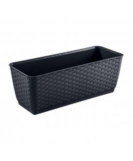 Prosperplast Rato Square black pot box
