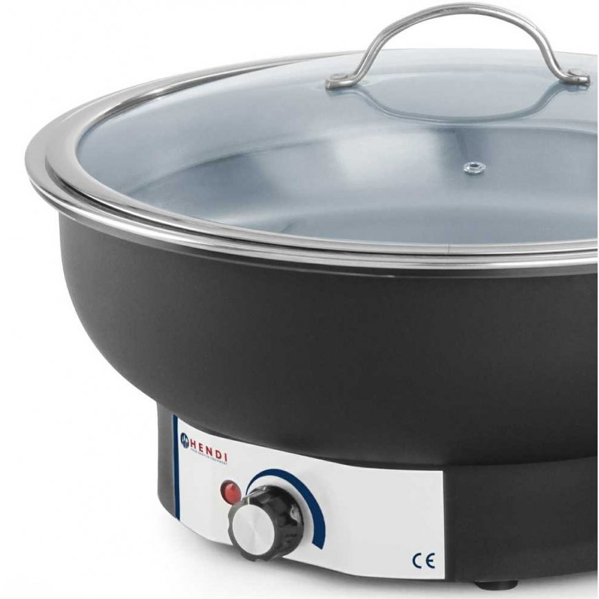 Kitchen Line round electric food warmer - Hendi 204832