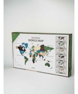 Beldizart Wizardi Wooden Multi-Level Multi-Color Map XL WM-3191