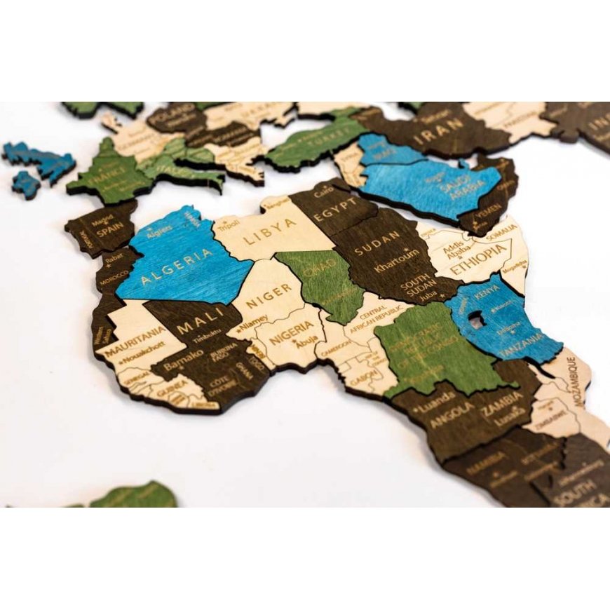 Beldizart Wizardi Wooden Multi-Level Multi-Color Map XL WM-3191 – 5