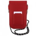 Hello Kitty Leather Hiding Kitty Cord bag - red Hello Kitty Leather Hiding Kitty Cord bag - red