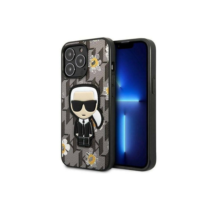 Karl Lagerfeld Ikonik Flower Case for iPhone 13 Pro Grey – 2