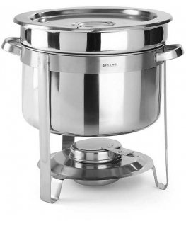 Stalinis sriubos šildytuvas, plieno, 10 l - Hendi 472507