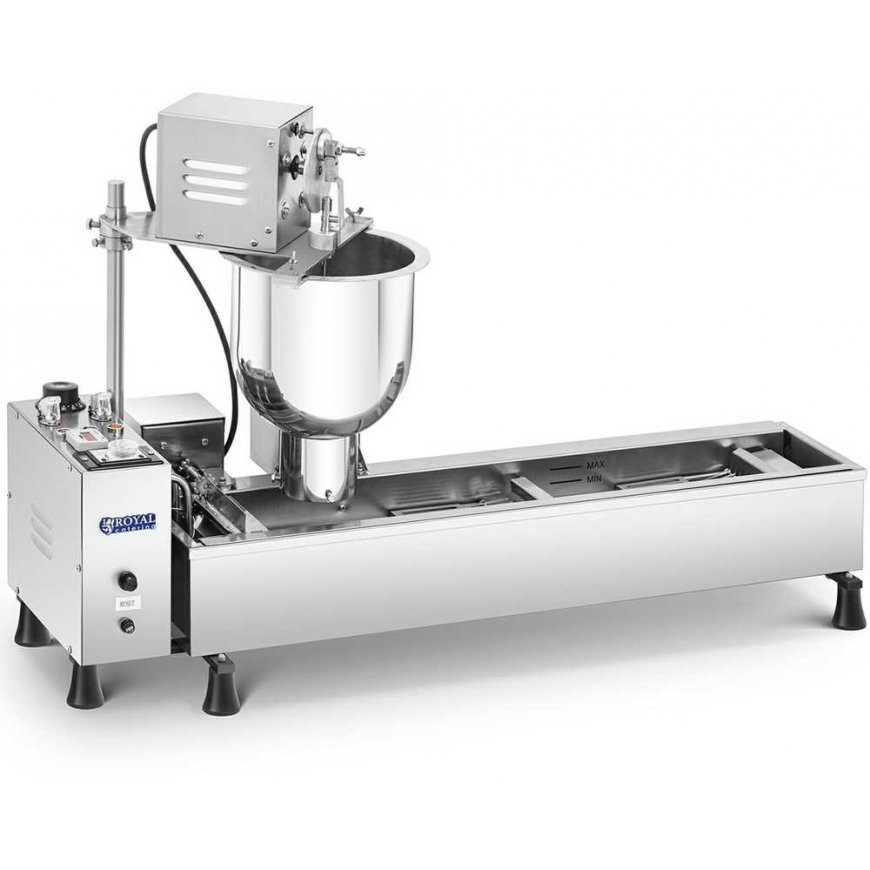 Gruzdintuvé Royal Catering Stainless steel donut baking machine 3 kW 6 l – 2