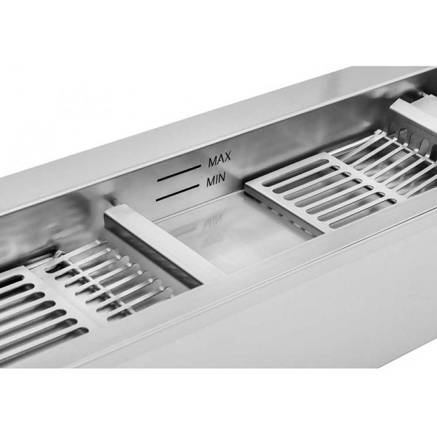 Gruzdintuvė Royal Catering Nerūdijančio plieno spurgų kepimo mašina 3 kW 6 l – 5