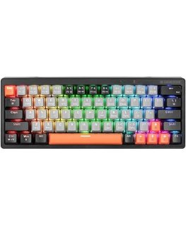 Tracer TRAKLA47297 klaviatūra Žaidimams USB + RF Wireless + Bluetooth QWERTY Anglų Pilka