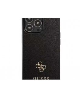 Guess GUHCP13LPS4MK iPhone 13 Pro | 13 6,1" czarny|black hardcas