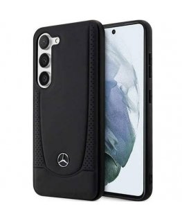 Mercedes MEHCS23FEARMBK S23 FE S711 czarny|black hardcase Leathe
