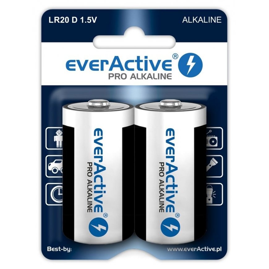 Everactive EVLR20-PRO baterija Vienreizējas lietošanas baterija