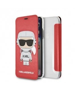 Karl Lagerfeld KLFLBKPXKSCORE iPhone X| XS bookcase czerwony|red