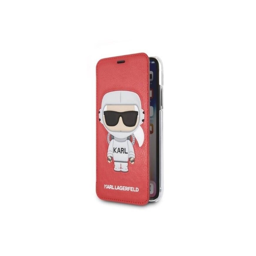Karl Lagerfeld KLFLBKPXKSCORE iPhone X| XS bookcase czerwony|red – 2