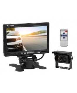 Atbulinės eigos kamera BLOW BVS-549 + MONITORIUS 7