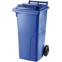 Container bucket for waste and garbage CERTIFICATES Europlast Austria - blue 120L Container bucket for waste and garbage CERTIFICATES Europlast Austria - blue 120L