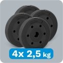 Bituminių apkrovų rinkinys 4x2.5kg, skylė 31mm, REBEL ACTIVE Bituminių apkrovų rinkinys 4x2.5kg, skylė 31mm, REBEL ACTIVE
