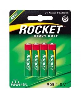 Rocket R03-4BB (AAA) Blister Pack 4pcs