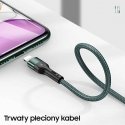 USAMS Kabel pleciony U55 2A lightning 1szt. for set U55 zielony| USAMS Kabel pleciony U55 2A lightning 1szt. for set U55 zielony|