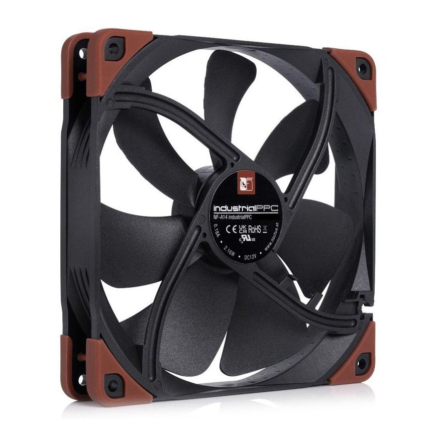 Noctua NF-A14 indu.3000 IP67 140x140x25 NF-A14 industrialPPC-24V-3000 SP IP67PWM – 4