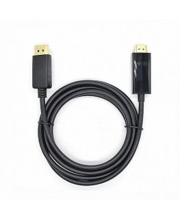 DisplayPort- HDMI 1.8 m. Cable, black