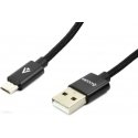 Accura USB 2.0 - micro USB 1.5m czarny Accura USB 2.0 - micro USB 1.5m czarny