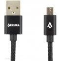 Accura USB 2.0 - micro USB 1.5m czarny Accura USB 2.0 - micro USB 1.5m czarny