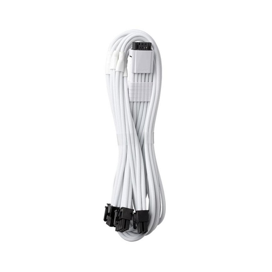 Cablemod PRO ModMesh RT 12VHPWR auf 3x PCI-e Cable for ASUS/Seasonic/Phanteks - 60cm, white